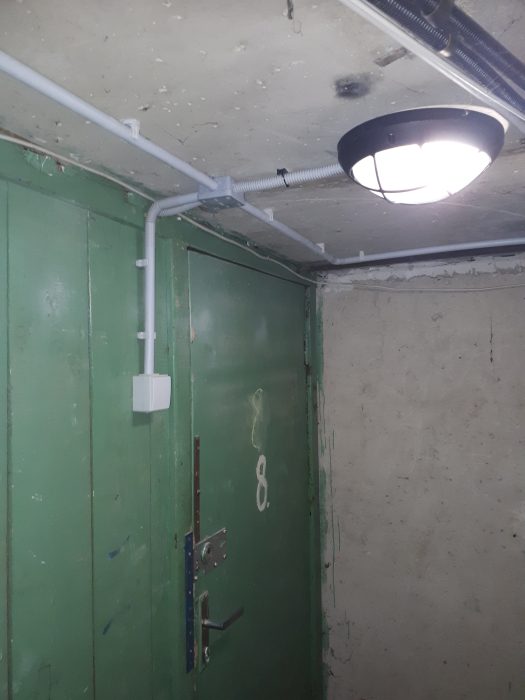 rūsių elektros instaliacijos atnaujinimas