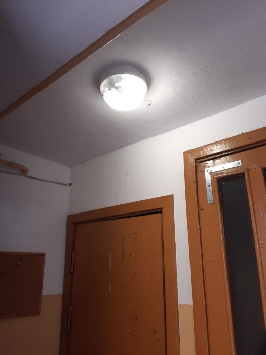 daugiabučio apšvietimo įrengimas