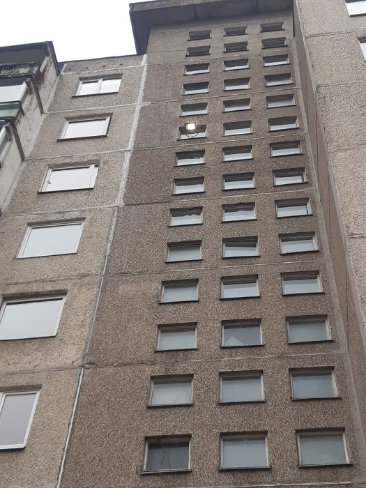 daugiabučio apšvietimo įrengimas